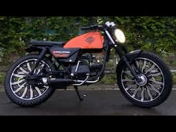 Modified custom Splendor bike restoration |Gulbarga splendormodified | harley davidson | transform