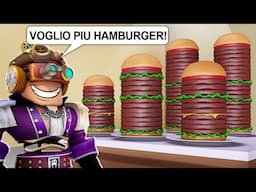 CUCINO HAMBURGER PER I MIEI AMICI! SIMULATORE DI MCDONALD IN ROBLOX