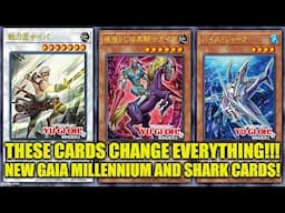 You Won't Believe The BROKEN New Millennium Gaia and Shark Cards!! YU-GI-OH!