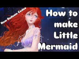 NEW REDEEM CODES, My Little Mermaid Video Went Viral! How I Made Ariel ⭐ Shining Nikki