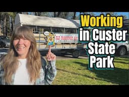 What is RV Work Camping Like?? // RV Life Errands, Work and Fun in Custer State Park