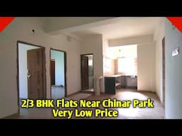 2/3 BHK Flats Near Chinar Park 😍 | 3min Walking From Rajarhat Main Road | South East Facing