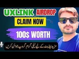 UXLINK 100$ Airdrop || Binance Web3 Wallet || Binance UXLINK Season 2 Claim