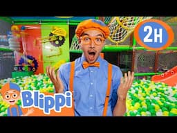 Blippi's Get Up Games | Educational Kids Videos | Fun Compilations