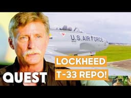 Kevin and Dave Nab An Immaculate Lockheed T-33 Moments Before An Air Show! | Airplane Repo