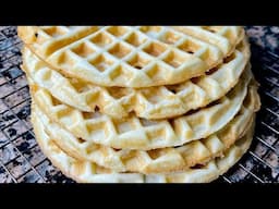 You will never look for another waffle recipe after this!! Coconut Waffles. Banh Kep Dua.