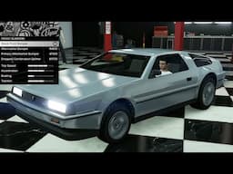 GTA 5 - Past DLC Vehicle Customization - Imponte Deluxo (DeLorean DMC-12)