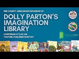 Erie County Announces Expansion of Dolly Parton's Imagination Library