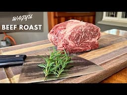 Wagyu Beef Roast Recipe | Beef Roast by Xman & Co