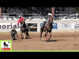 Junior Team Roping 2nd Go Round 1 🐂 2024 Spicer Gripp Memorial Roping