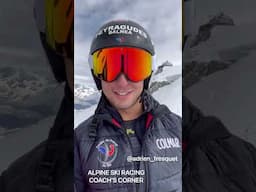 Adrien Fresquet of France back on skis in Zermatt after last year’s injury equipe ski alpin