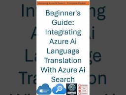 Mastering Azure AI Search Complete Playlist Introduction- shorts #azureai #azuresearch #ai #chatbot