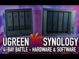 Ugreen NAS VS Synology NAS | 4-Bay Battle - DXP4800 Plus & DS923+ In-Depth Comparison