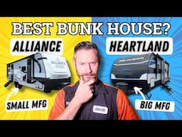 UNDERCOVER RV Tech reviews Alliance & Heartland bunk house travel trailer RVs