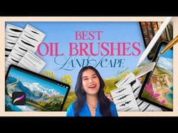 Best Oil Brushes Landscape 🌄 Master Painting Like a Pro!