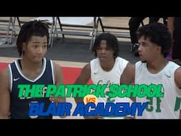 TOP DAWGS!! BLAIR VS THE PATRICK SCHOOL FOR NJ BRAGGING RIGHTS! Deron Rippey,Jaysean Williams, B LEE