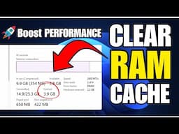 How to Clear RAM CACHE in Windows 11/10 (2025) | 🚀 Make Computer Faster