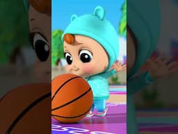 Let's learn how to play basketball! 🏀⛹️ #littleangel #shorts