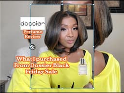 Dossier Perfume Review | What I Purchased From Dossier Black Friday Sale #dossierperfume #dossier