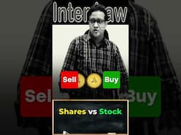 Shares vs Stock | CA Siddharth Agarwal