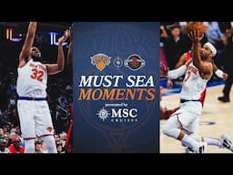 Knicks battle Houston Rockets for 124-118 victory at home | February 3, 2025 | FULL Game Highlights