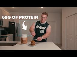 High Protein Chocolate Peanut Butter Banana Pancakes w/ Danilo Sipovac