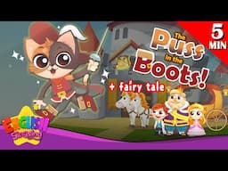 The Puss in the Boots! + More Fairy Tales | Puss in Boots | English Song and Story