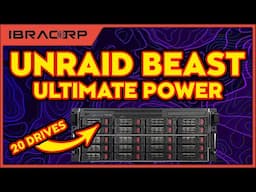 Unraid Server Secrets: Mastering 20-Drive Storage