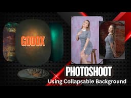 Portrait Photoshoot Using Godox collapsible backdrop