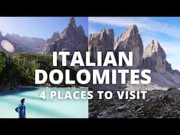 4 Stunning Hikes in the Italian Dolomites!