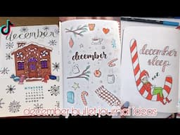 december bullet journal ideas | tiktok compilation