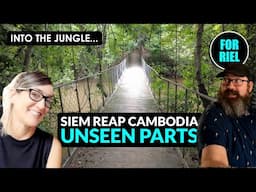 Into the jungle! Explore a hidden gem off the beaten track in Siem Reap, Cambodia! #forriel