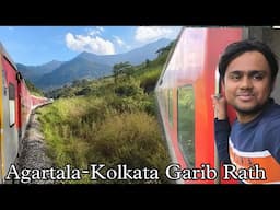 Agartala-Kolkata Garib Rath express Train Journey Vlog | Part-2 | New Haflong To Kolkata