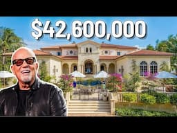 Inside a Florida MEGA Mansion Once Owned by Singer Billy Joel | Best Homes of 2024