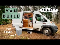 My Van Has a Bathroom! | OGO Composting Toilet Installation | Van Build Ep. 5