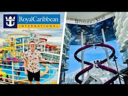 Royal Caribbean - Wonder Of The Seas DAY 1 - Embarkation, Stateroom & Sail Away!