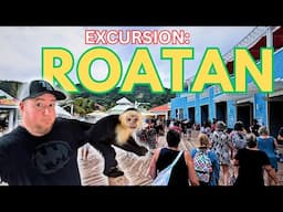 Roatan Honduras Excursion: Sloths, Monkeys and Glass Bottom Boats