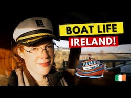 Woman aboard! I became a ship captain! | LIVING ON A BOAT IN IRELAND VLOG 🇮🇪