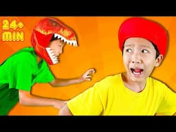 Go away! Dino is Coming + More Nursery Rhymes & Kids Songs