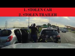 STOLEN CAR - STOLEN TRAILER