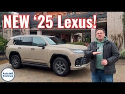 *1st Look* 2025 Lexus LX 700h Overtrail is Crazy Luxury/Performance!