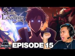 Still Long Way to Go│Solo Leveling Episode 15 REACTION│Ore Dake Level Up na Ken