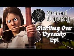 STARTING OUR DYNASTY! 🔴 Medieval Dynasty Ep1 with @iceknight1110