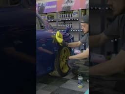 Auto Glanz Prizm in action - Hybrid ceramic quick detailer  #carcare #quickdetailer  #cleancar