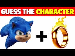 🦔Can You Guess The Sonic The Hedgehog 3🦊💎Characters By Emoji + Voice Quiz! | Shadow, Knuckles, Tails