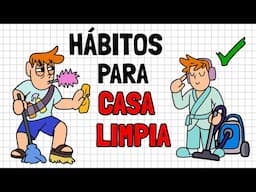 Cómo mantener tu CASA LIMPIA todo el tiempo ✨ ¡7 Hábitos para una limpia y ordenada!