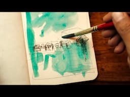 You Can’t Stop it’s Drying Too Quick ~ Watercolour Painting Tutorial