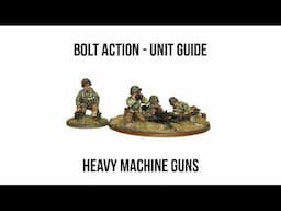 HMG Team - Bolt Action Unit Guide