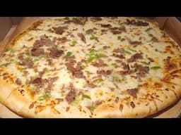 7-Eleven: Philly Cheesesteak Pizza Review!