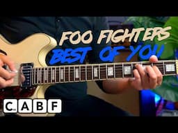 Foo Fighters - Best Of You Guitar Lesson Tutorial - Acoustic/ Electric